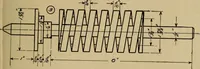 An illustration from Mechanical drawing. Elementary and advanced (1910)