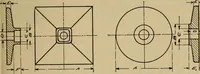 An illustration from Mechanical drawing. Elementary and advanced (1910)