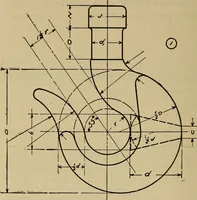 An illustration from Mechanical drawing. Elementary and advanced (1910)