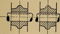 An illustration from Mechanical drawing. Elementary and advanced (1910)