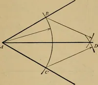 An illustration from Mechanical drawing. Elementary and advanced (1910)