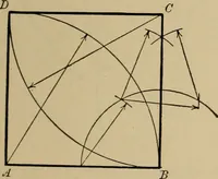 An illustration from Mechanical drawing. Elementary and advanced (1910)