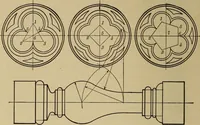 An illustration from Mechanical drawing. Elementary and advanced (1910)