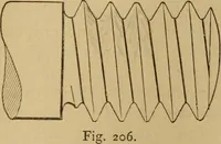 Picture 97 of 242 from Mechanical drawing self-taught: comprising instructions in the selection and preparation of drawing instruments. Elementary instruction in practical mechanical drawing. Together with examples in simple geometry and elementary mechanism, including screw threads, gear wheels, mechanical motions, engines and boilers (1889), leaf 156