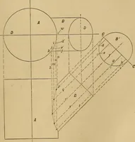 Picture 117 of 242 from Mechanical drawing self-taught: comprising instructions in the selection and preparation of drawing instruments. Elementary instruction in practical mechanical drawing. Together with examples in simple geometry and elementary mechanism, including screw threads, gear wheels, mechanical motions, engines and boilers (1889), leaf 190