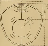 Picture 162 of 242 from Mechanical drawing self-taught: comprising instructions in the selection and preparation of drawing instruments. Elementary instruction in practical mechanical drawing. Together with examples in simple geometry and elementary mechanism, including screw threads, gear wheels, mechanical motions, engines and boilers (1889), leaf 252
