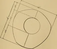 Picture 171 of 242 from Mechanical drawing self-taught: comprising instructions in the selection and preparation of drawing instruments. Elementary instruction in practical mechanical drawing. Together with examples in simple geometry and elementary mechanism, including screw threads, gear wheels, mechanical motions, engines and boilers (1889), leaf 262