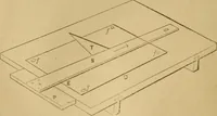 An illustration from Mechanical drawing self-taught: comprising instructions in the selection and preparation of drawing instruments. Elementary instruction in practical mechanical drawing. Together with examples in simple geometry and elementary mechanism, including screw threads, gear wheels, mechanical motions, engines and boilers (1889)