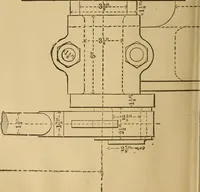 An illustration from Mechanical drawing self-taught: comprising instructions in the selection and preparation of drawing instruments. Elementary instruction in practical mechanical drawing. Together with examples in simple geometry and elementary mechanism, including screw threads, gear wheels, mechanical motions, engines and boilers (1889)