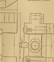 An illustration from Mechanical drawing self-taught: comprising instructions in the selection and preparation of drawing instruments. Elementary instruction in practical mechanical drawing. Together with examples in simple geometry and elementary mechanism, including screw threads, gear wheels, mechanical motions, engines and boilers (1889)