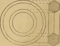 Picture 54 of 242 from Mechanical drawing self-taught: comprising instructions in the selection and preparation of drawing instruments. Elementary instruction in practical mechanical drawing. Together with examples in simple geometry and elementary mechanism, including screw threads, gear wheels, mechanical motions, engines and boilers (1889), leaf 98