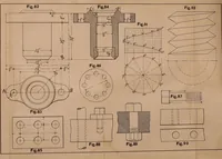 An illustration from Mechanical drawing. Prepared for the use of the students of the Massachusetts Institute of Technology, Boston, Mass (1887)