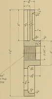 An illustration from Mechanical drawing for trade schools (1911)