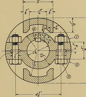An illustration from Mechanical drawing for trade schools (1911)