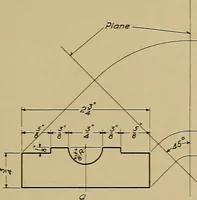An illustration from Mechanical drawing for trade schools (1911)
