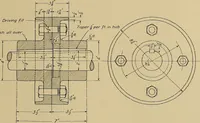 An illustration from Mechanical drawing for trade schools (1911)
