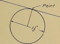 An illustration from Mechanical drawing for trade schools (1911)