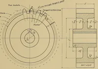 An illustration from Mechanical drawing for trade schools (1911)
