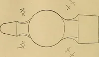 An illustration from Mechanical drawing self-taught: comprising instructions in the selection and preparation of drawing instruments, elementary instruction in practical mechanical drawing together with examples in simple geometry and elementary mechanism, including screw threads, gear wheels, mechanical motions, engines and boilers (1883)
