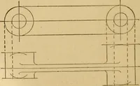 An illustration from Mechanical drawing self-taught: comprising instructions in the selection and preparation of drawing instruments, elementary instruction in practical mechanical drawing together with examples in simple geometry and elementary mechanism, including screw threads, gear wheels, mechanical motions, engines and boilers (1883)