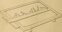An illustration from Mechanical drawing self-taught: comprising instructions in the selection and preparation of drawing instruments, elementary instruction in practical mechanical drawing together with examples in simple geometry and elementary mechanism, including screw threads, gear wheels, mechanical motions, engines and boilers (1883)