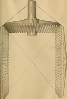 An illustration from Mechanical drawing self-taught: comprising instructions in the selection and preparation of drawing instruments, elementary instruction in practical mechanical drawing together with examples in simple geometry and elementary mechanism, including screw threads, gear wheels, mechanical motions, engines and boilers (1883)