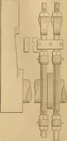 An illustration from Mechanical drawing self-taught: comprising instructions in the selection and preparation of drawing instruments, elementary instruction in practical mechanical drawing together with examples in simple geometry and elementary mechanism, including screw threads, gear wheels, mechanical motions, engines and boilers (1883)