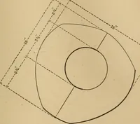 An illustration from Mechanical drawing self-taught: comprising instructions in the selection and preparation of drawing instruments, elementary instruction in practical mechanical drawing together with examples in simple geometry and elementary mechanism, including screw threads, gear wheels, mechanical motions, engines and boilers (1883)