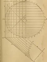 An illustration from Mechanical drawing self-taught: comprising instructions in the selection and preparation of drawing instruments, elementary instruction in practical mechanical drawing together with examples in simple geometry and elementary mechanism, including screw threads, gear wheels, mechanical motions, engines and boilers (1883)