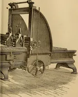 An illustration from Mechanical drawing self-taught: comprising instructions in the selection and preparation of drawing instruments, elementary instruction in practical mechanical drawing together with examples in simple geometry and elementary mechanism, including screw threads, gear wheels, mechanical motions, engines and boilers (1883)