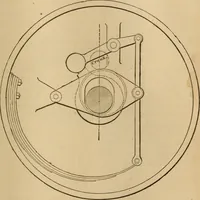 An illustration from Mechanical drawing self-taught: comprising instructions in the selection and preparation of drawing instruments, elementary instruction in practical mechanical drawing together with examples in simple geometry and elementary mechanism, including screw threads, gear wheels, mechanical motions, engines and boilers (1883)