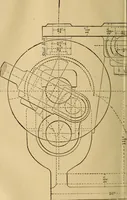 An illustration from Mechanical drawing self-taught: comprising instructions in the selection and preparation of drawing instruments, elementary instruction in practical mechanical drawing together with examples in simple geometry and elementary mechanism, including screw threads, gear wheels, mechanical motions, engines and boilers (1883)