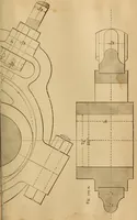 An illustration from Mechanical drawing self-taught: comprising instructions in the selection and preparation of drawing instruments, elementary instruction in practical mechanical drawing together with examples in simple geometry and elementary mechanism, including screw threads, gear wheels, mechanical motions, engines and boilers (1883)