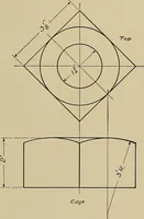 An illustration from Mechanical drawing for industrial and high schools (1915)