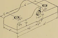 An illustration from Mechanical drawing for industrial and high schools (1915)