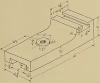 An illustration from Mechanical drawing for industrial and high schools (1915)