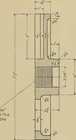 An illustration from Mechanical drawing for industrial and high schools (1915)