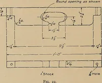 An illustration from Mechanical drawing for industrial and high schools (1915)