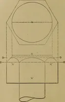 An illustration from Mechanical drawing self-taught: comprising instructions in the selection and preparation of drawing instruments. Elementary instruction in practical mechanical drawing. Together with examples in simple geometry and elementary mechanism, including screw threads, gear wheels, mechanical motions, engines and boilers (1889)