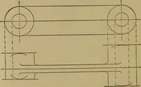 An illustration from Mechanical drawing self-taught: comprising instructions in the selection and preparation of drawing instruments. Elementary instruction in practical mechanical drawing. Together with examples in simple geometry and elementary mechanism, including screw threads, gear wheels, mechanical motions, engines and boilers (1889)