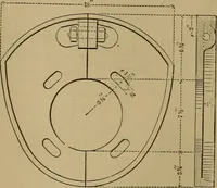 An illustration from Mechanical drawing self-taught: comprising instructions in the selection and preparation of drawing instruments. Elementary instruction in practical mechanical drawing. Together with examples in simple geometry and elementary mechanism, including screw threads, gear wheels, mechanical motions, engines and boilers (1889)