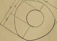 An illustration from Mechanical drawing self-taught: comprising instructions in the selection and preparation of drawing instruments. Elementary instruction in practical mechanical drawing. Together with examples in simple geometry and elementary mechanism, including screw threads, gear wheels, mechanical motions, engines and boilers (1889)
