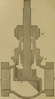 An illustration from Mechanical drawing self-taught: comprising instructions in the selection and preparation of drawing instruments. Elementary instruction in practical mechanical drawing. Together with examples in simple geometry and elementary mechanism, including screw threads, gear wheels, mechanical motions, engines and boilers (1889)
