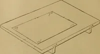 An illustration from Mechanical drawing self-taught: comprising instructions in the selection and preparation of drawing instruments. Elementary instruction in practical mechanical drawing. Together with examples in simple geometry and elementary mechanism, including screw threads, gear wheels, mechanical motions, engines and boilers (1889)