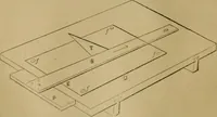 An illustration from Mechanical drawing self-taught: comprising instructions in the selection and preparation of drawing instruments. Elementary instruction in practical mechanical drawing. Together with examples in simple geometry and elementary mechanism, including screw threads, gear wheels, mechanical motions, engines and boilers (1889)