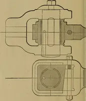 An illustration from Mechanical drawing self-taught: comprising instructions in the selection and preparation of drawing instruments. Elementary instruction in practical mechanical drawing. Together with examples in simple geometry and elementary mechanism, including screw threads, gear wheels, mechanical motions, engines and boilers (1889)