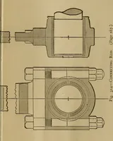 An illustration from Mechanical drawing self-taught: comprising instructions in the selection and preparation of drawing instruments. Elementary instruction in practical mechanical drawing. Together with examples in simple geometry and elementary mechanism, including screw threads, gear wheels, mechanical motions, engines and boilers (1889)