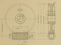 An illustration from Mechanical drawing for trade schools (1909)