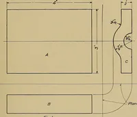 An illustration from Mechanical drawing for trade schools (1909)