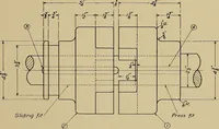 An illustration from Mechanical drawing for trade schools (1909)